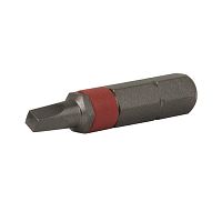 1" x SQ #2 Banded Square Recess  Industrial Screwdriver Bit Recyclable 
